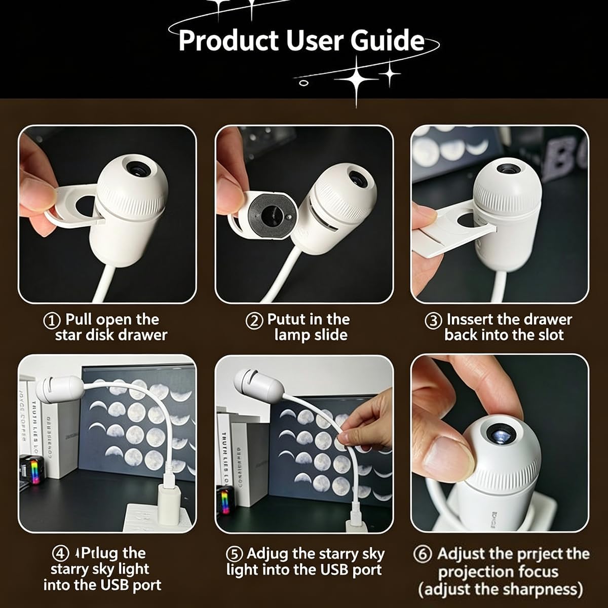 CAILUXO™ DreamLight | Galaxy Projector